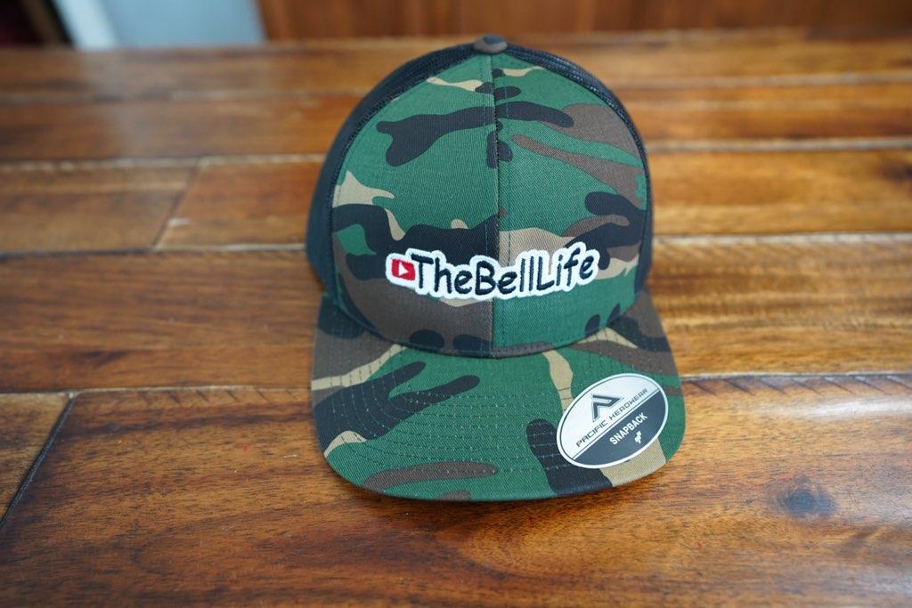 TheBellLife Camo Trucker Snapback Hat