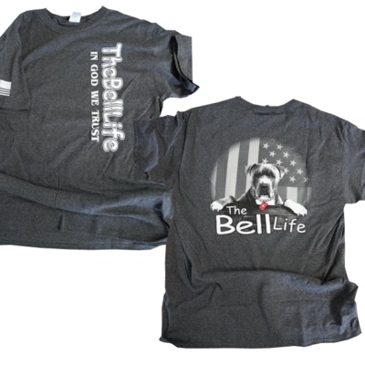 TheBellLife TShirt Heather Gray With Hoss