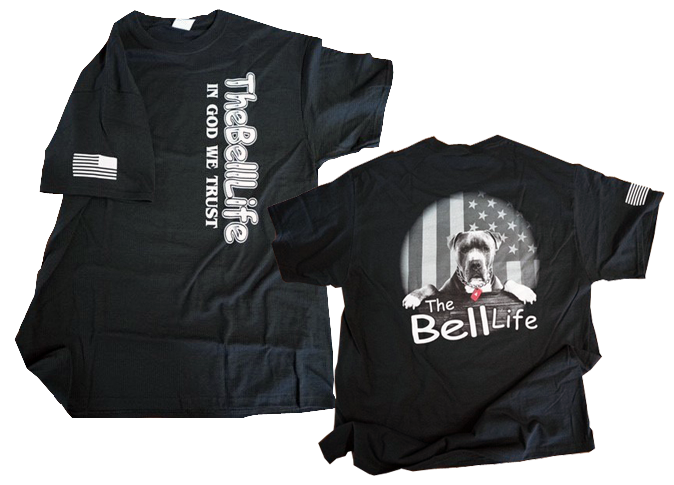 TheBellLife TShirt Black with Hoss